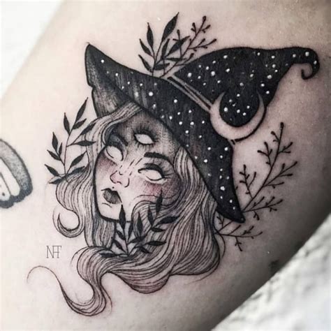 tatuaje bruja|44 Tatuajes de Brujas